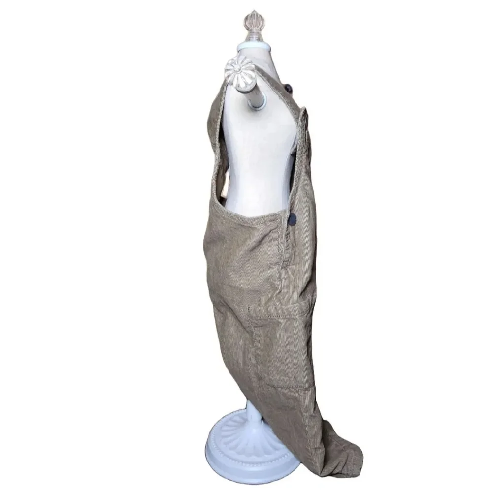 Carter's Overalls | Brown Corduroy Baby Boy Overalls 9m - Picture 3 of 5